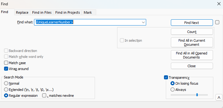 Regular expression notepad++.png